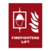 Firefighters Lift Signage