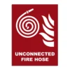 Unconnected Fire Hose Signage