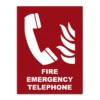 Fire Emergency Telephone Signage