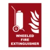 Wheeled Fire Extinguisher Signage