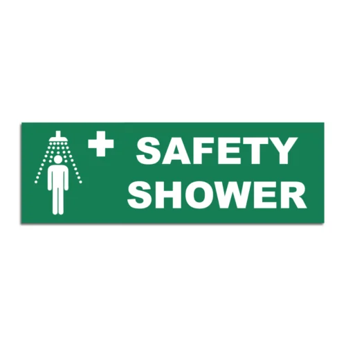 Safety Shower Signage