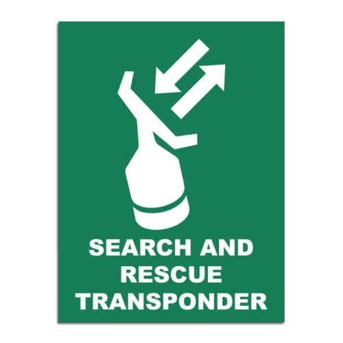 Search And Rescue Transponder Signage