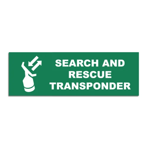 Search And Rescue Transponder Signage
