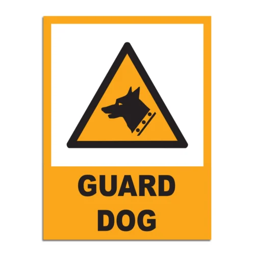 Guard Dog Signage