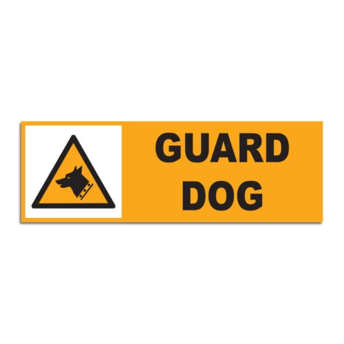 Guard Dog Signage
