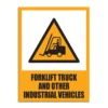 Forklift Truck And Other Industrial Vehicles Signage