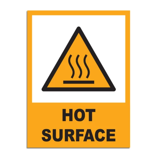 Hot Surface Signage