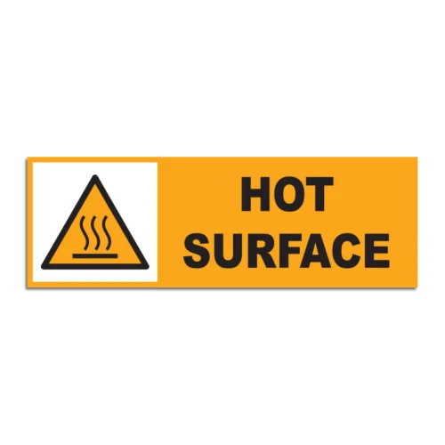 Hot Surface Signage