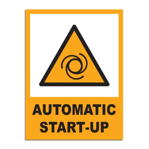 Automatic Start-Up Signage