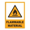Flammable Material Signage
