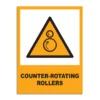 Counter-Rotating Rollers Signage