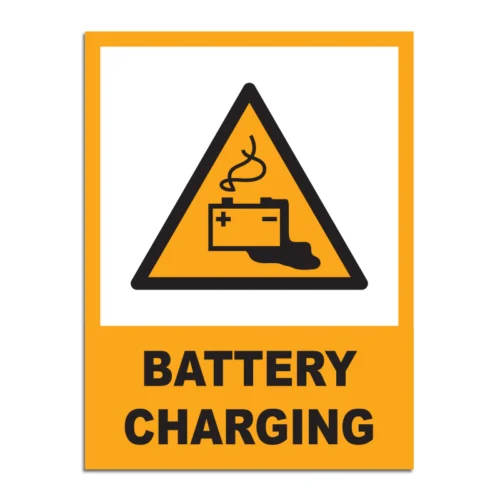 Battery Charging Signage