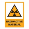Radioactive Material Or Ionizing Radiation Signage