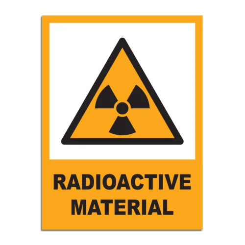 Radioactive Material Or Ionizing Radiation Signage
