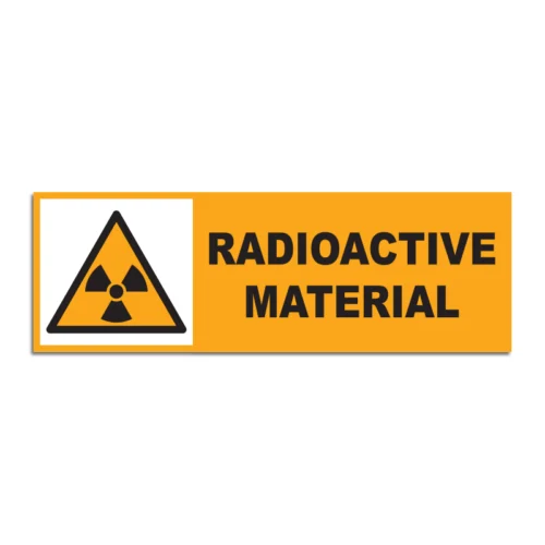 Radioactive Material Or Ionizing Radiation Signage