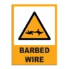 Barbed Wire Signage