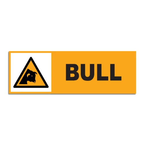 Bull Signage
