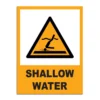 Shallow Water Signage