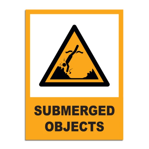 Submerged Objects Signage