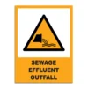 Sewage Effluent Outfall Signage