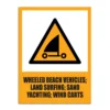 Wheeled Beach Vehicles Signage
