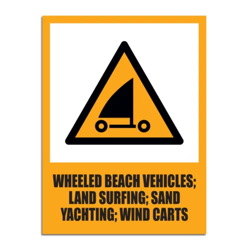 Wheeled Beach Vehicles Signage