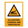 Alligators, Caimans And Crocodiles Signage
