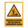 Substance Or Mixture That Can Cause An Environmental Hazard Signage
